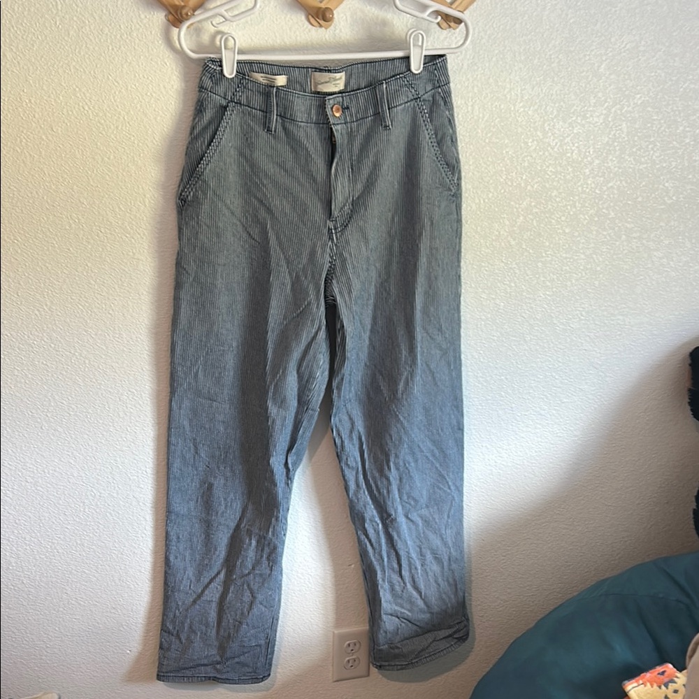 Universal Thread Striped Denim Pants